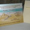 Προσκλητήριο Γάμου Καλοκαιρινό Παραλία